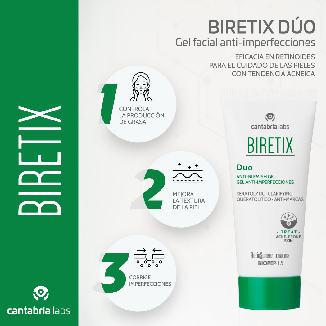 BIRETIX DUO GEL ANTI-IMPERFECCIONES