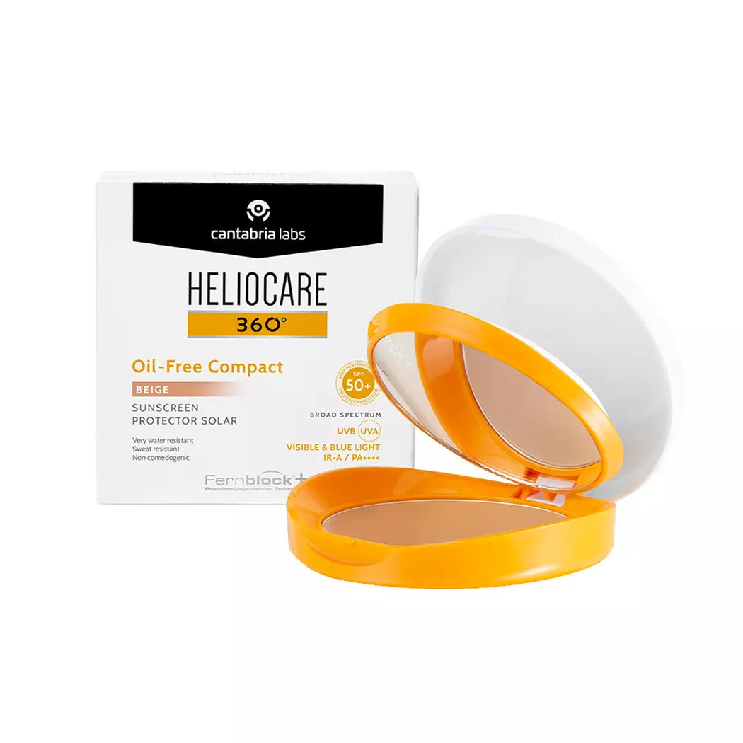 HELIOCARE 360 SPF 50 OIL FREE COMPACTO. BEIGE 10 GRS
